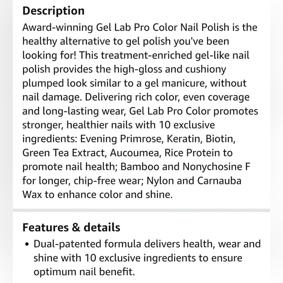 Deborah Lippmann Gel Lab Pro Nail Polish - Picture 9 of 10